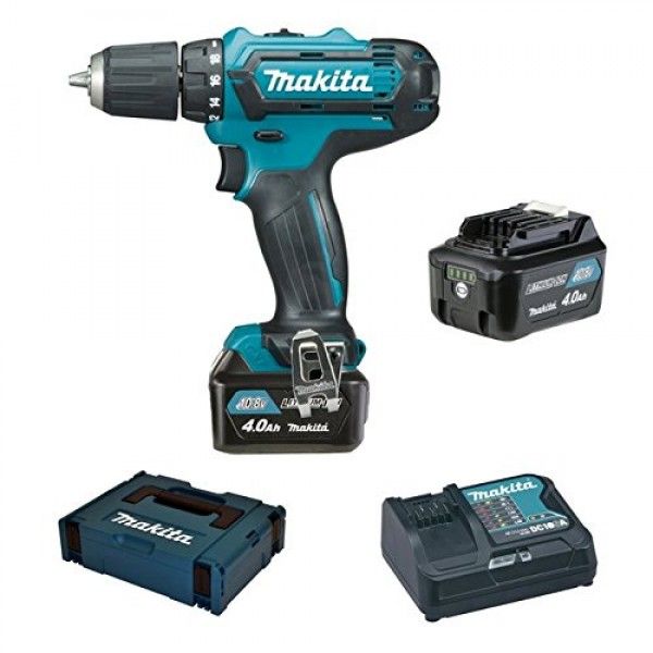 Makita DF331DSMJ accu schroefboormachine 10,8V 4,0Ah + Mbox