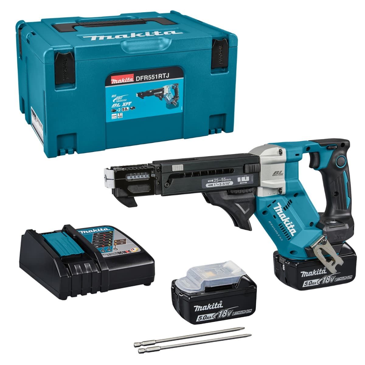 Makita DFR551RTJ accu schroefautomaat 18V 5,0Ah in Mbox