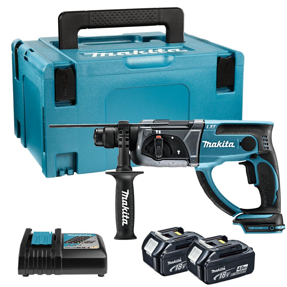 Makita DHR202RMJ accu combihamer 18V 4,0Ah + Mbox
