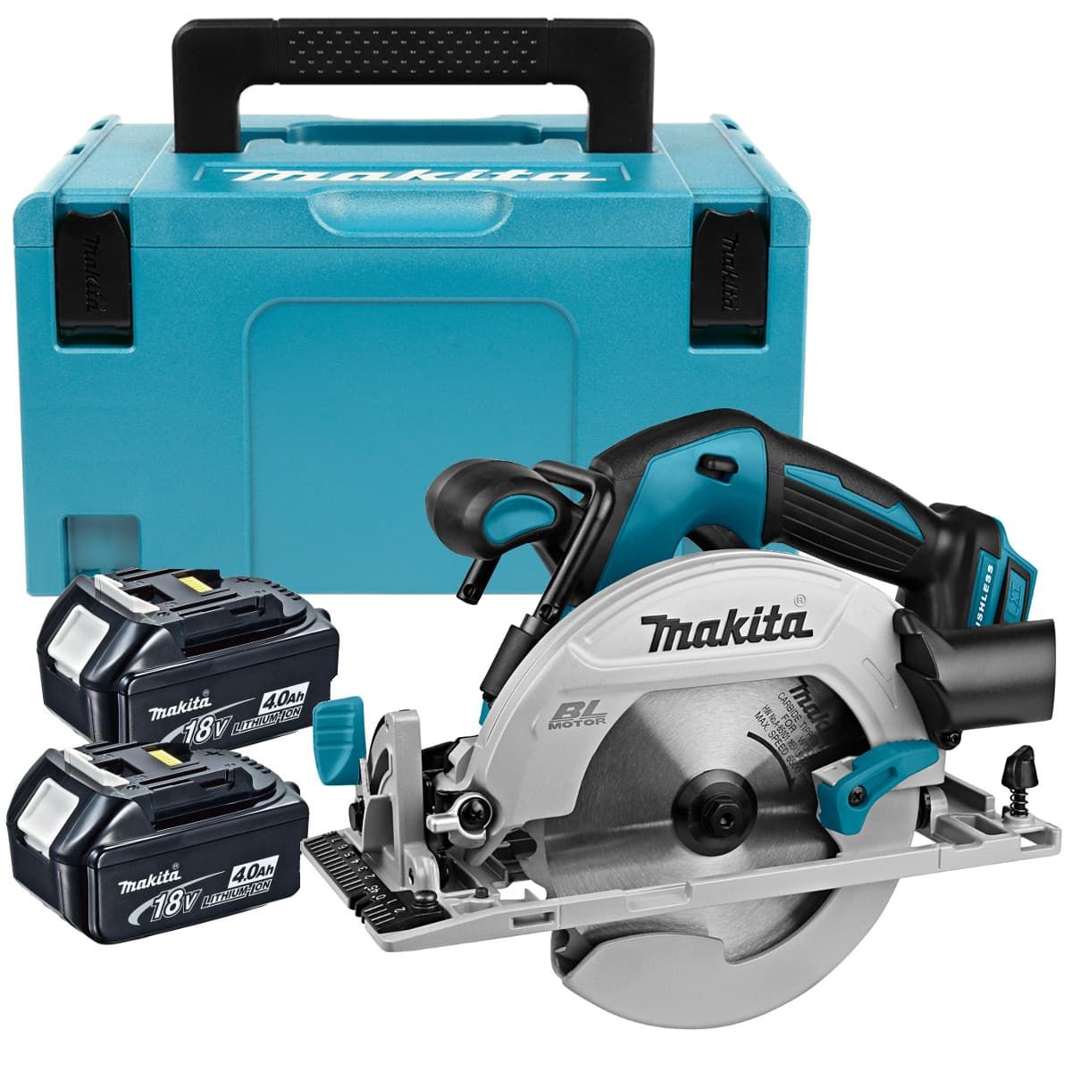 Makita DHS680RMJ accu cirkelzaag 165 mm 18V 4,0Ah + Mbox