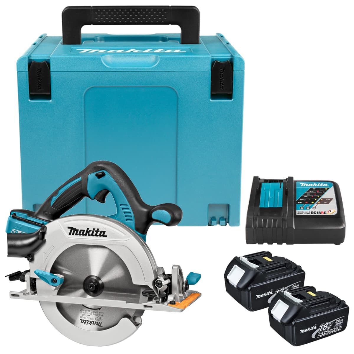 Makita DHS710RF2J accu cirkelzaag 190 mm 36V 3,0Ah + Mbox