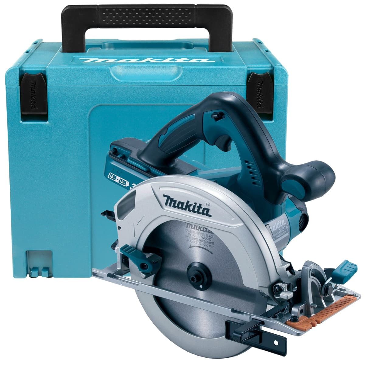 Makita DHS710ZJ accu cirkelzaag 190 mm body 36V + Mbox