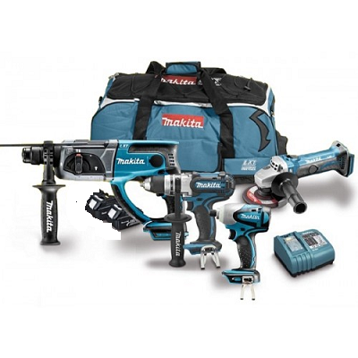 Makita DK1866 Accu Combiset 18v 2 accu's 