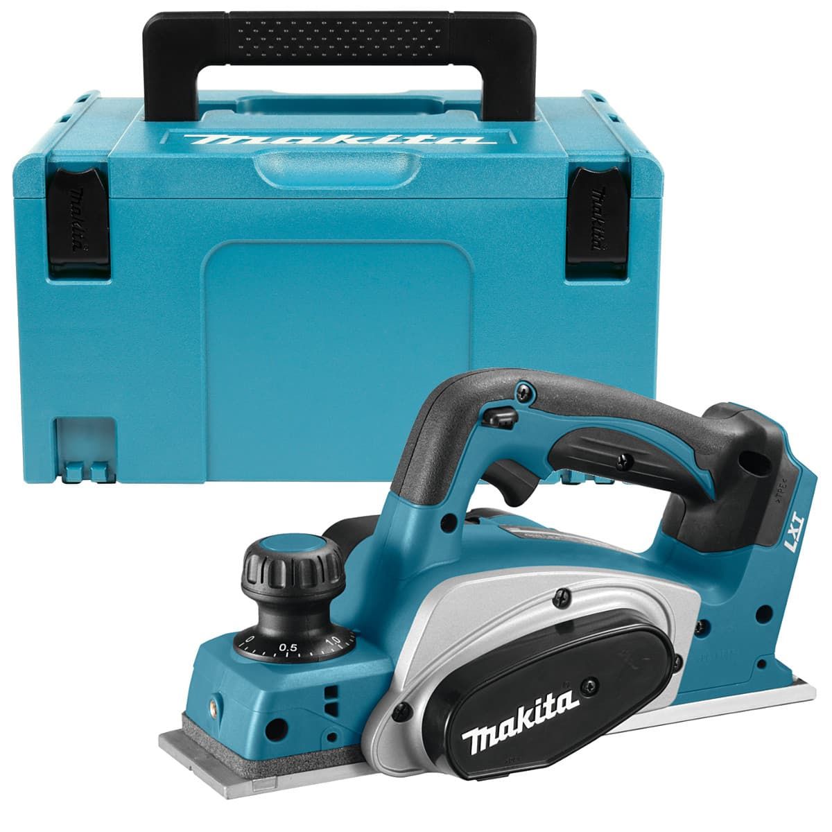 Makita DKP180ZJ accu schaafmachine 82 mm body 18V + Mbox