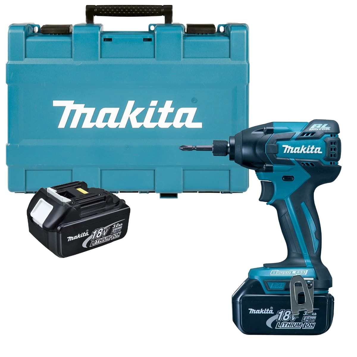 Makita DTD129RFE accu slagschroevendraaier 18V 3,0Ah + koffer
