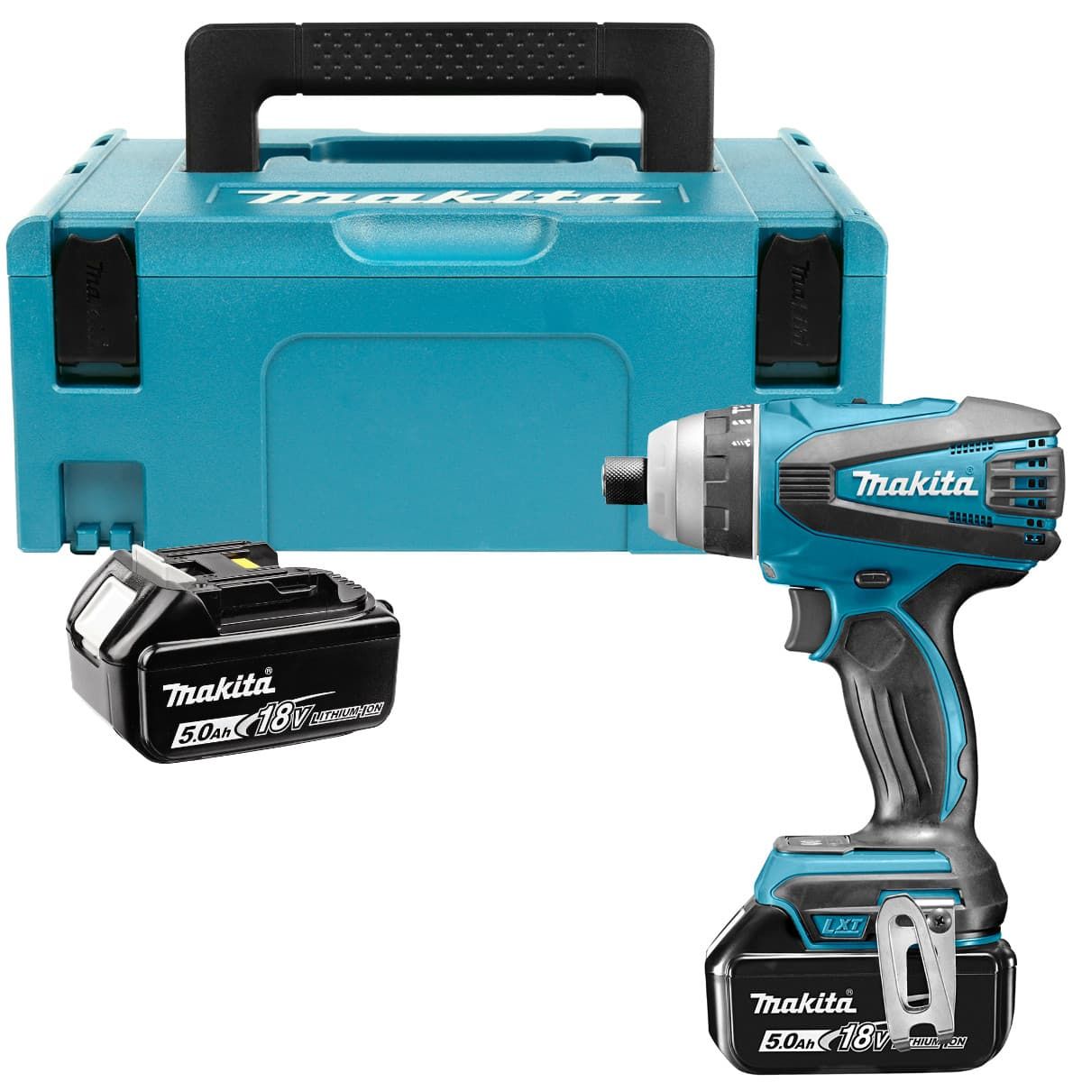 Makita DTP141RTJ hybride accuklopboormachine 18V 5,0Ah + Mbox