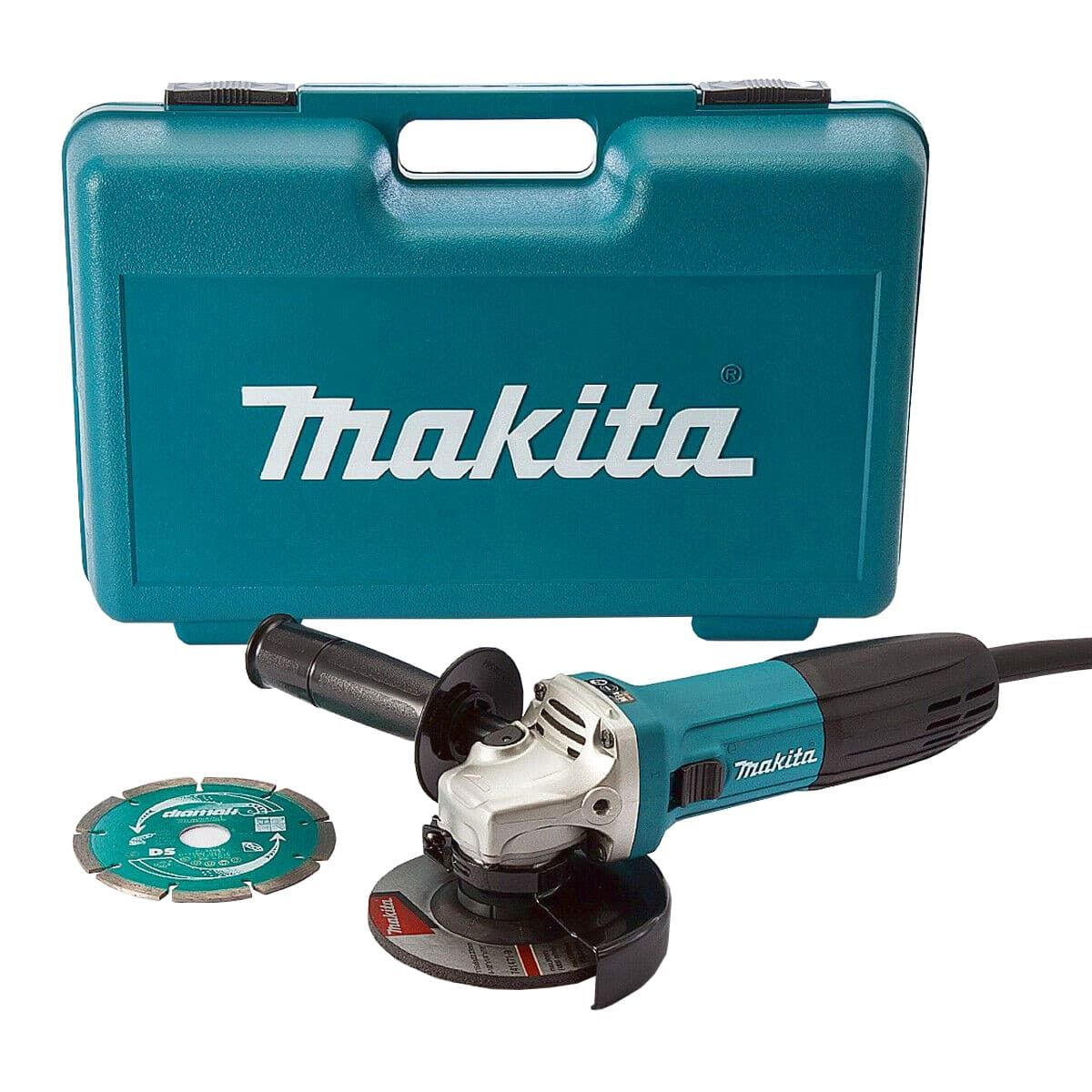 Makita GA4530KD haakse slijper 115 mm 720W + koffer