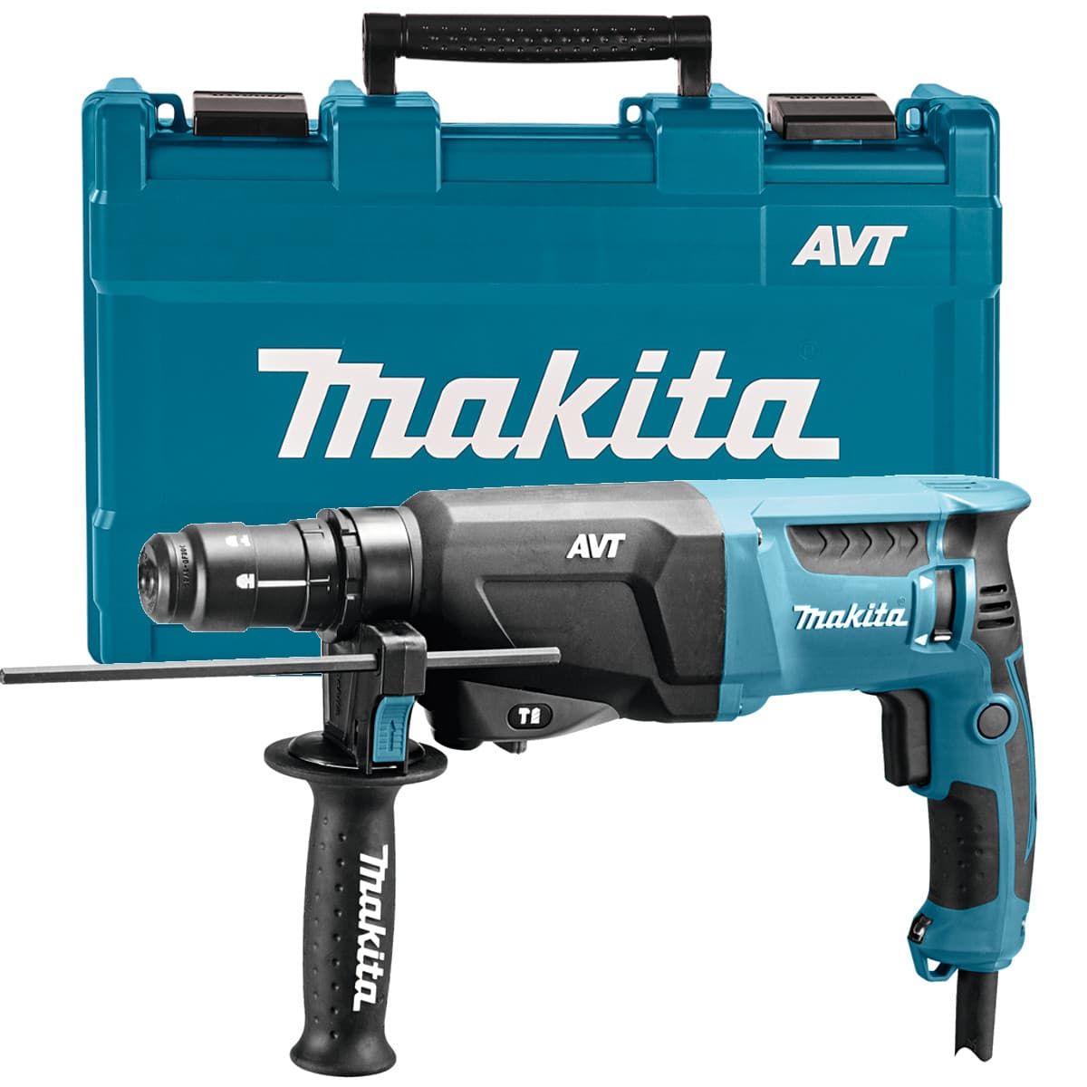 Makita HR2611F boorhamer SDS plus 800W 2,4J + koffer