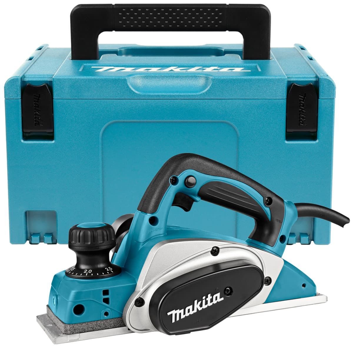 Makita KP0800J schaafmachine 82 mm 620W + Mbox