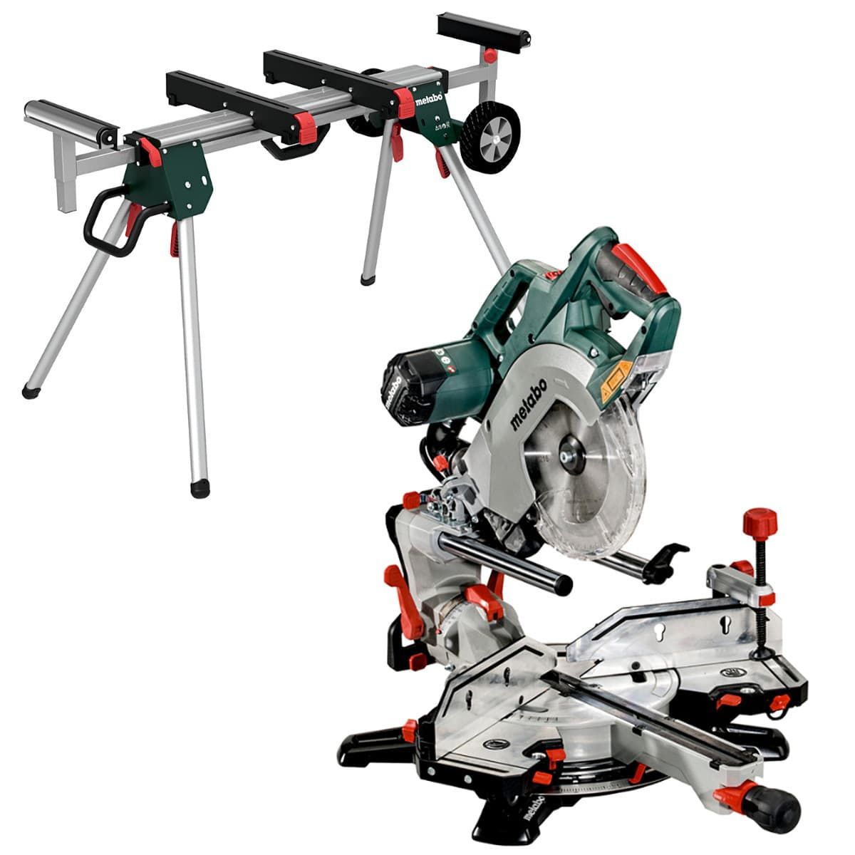 Metabo KGSV 72 XACT SYM afkortzaag 216 mm + KSU 251 onderstel