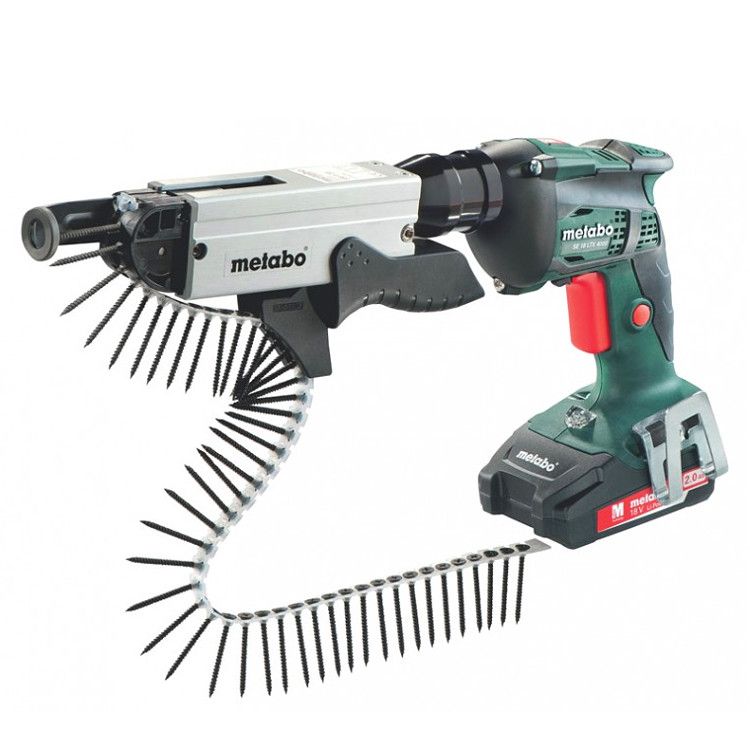 Metabo SE 18 LTX 4000 accu gips- en bandschroefmachine 18V 2,0Ah + koffer
