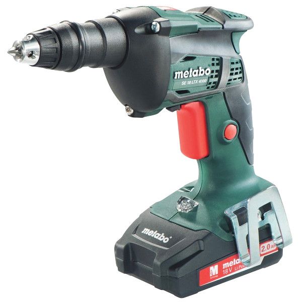 Metabo SE 18 LTX 4000 accu gipsschroefmachine 18V 2,0Ah + koffer