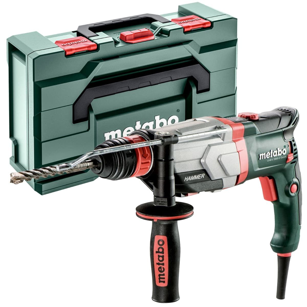 Metabo UHEV 2860-2 Quick combihamer SDS plus 1100W 3,4J + metaBOX