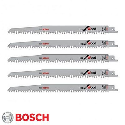 Bosch S1531L reciprozaagbladen voor hout 5 stuks 